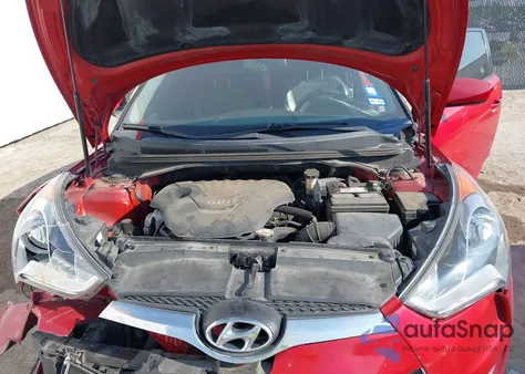 2014 Hyundai Veloster Base W/Black z USA, uszkodzony, nr VIN KMHTC6AD3EU199372